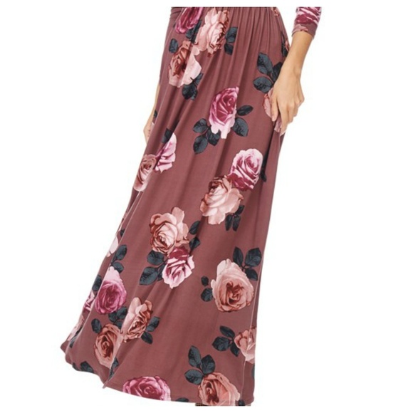 Mauve Rose Dress - Picture 4 of 4